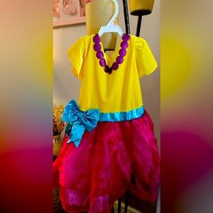 Fancy Nancy Dress and Headband